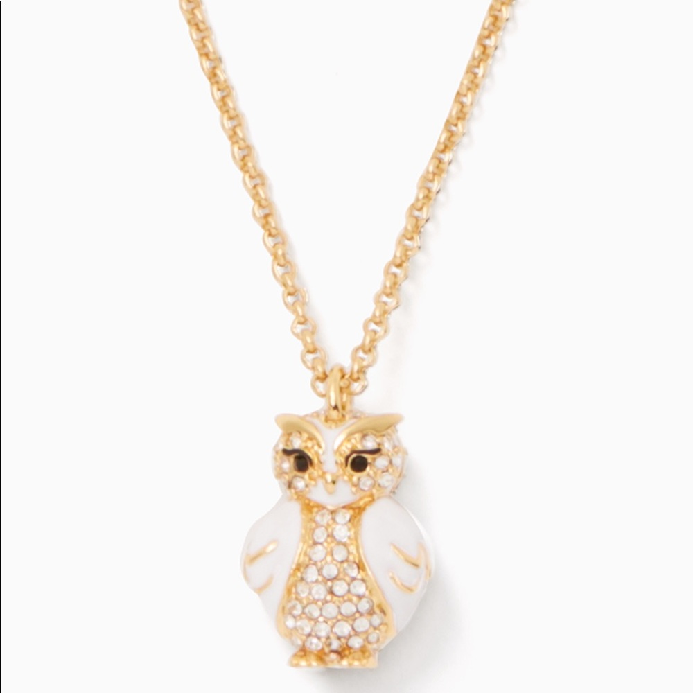 ♠️ Kate Spade Star Bright Owl Mini Pendant